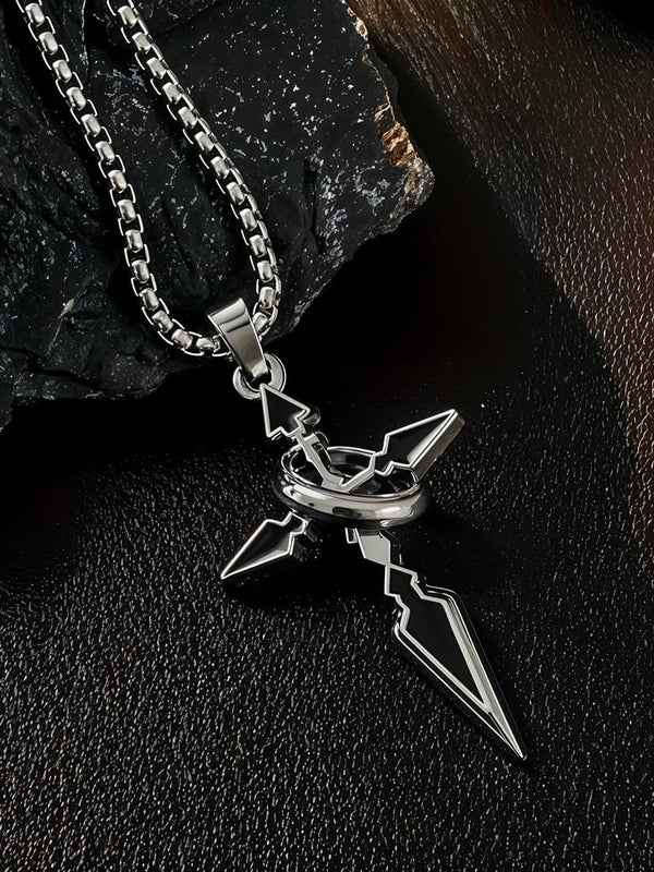 Voltage Ring Pendant Chain