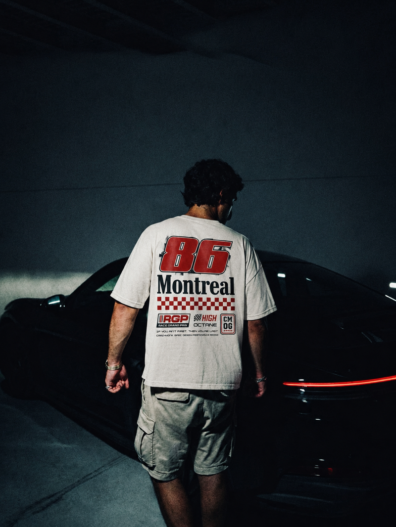 Montreal 86 Racing Oversized Tee