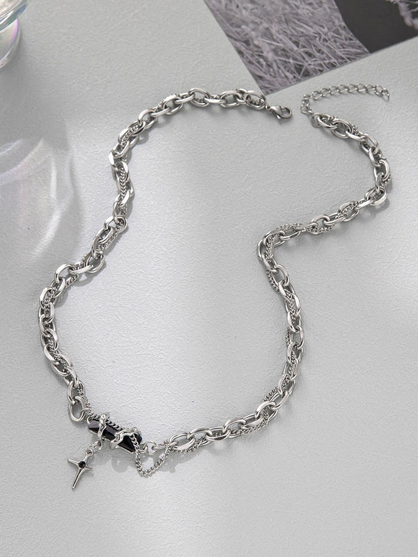 Blackout Copper Chain Necklace