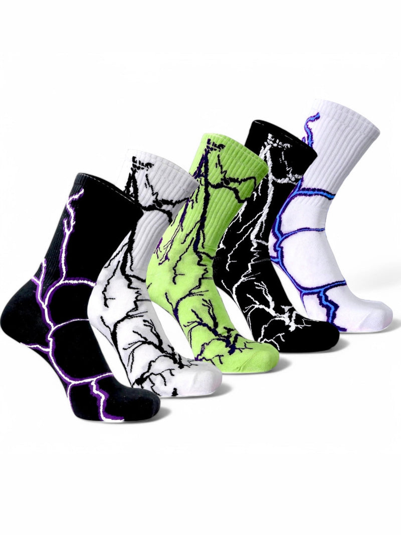 Signature Pattern Sock Set (Pack of 5)