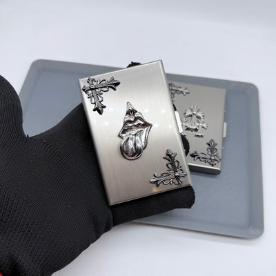 Gothic Metal Card Holder — Pack of 3