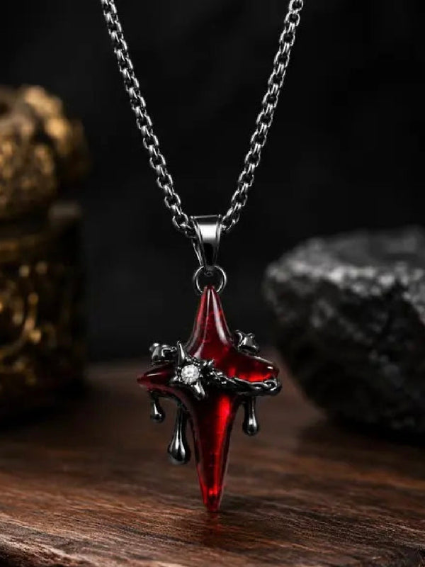 Melt Cross Pendant Chain